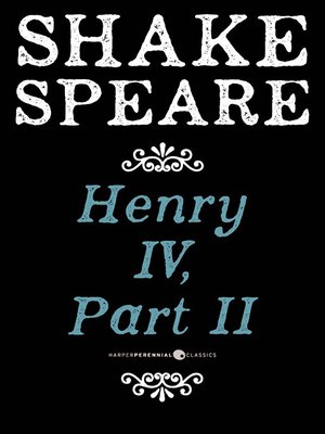 cover image of Henry Iv, Part Ii